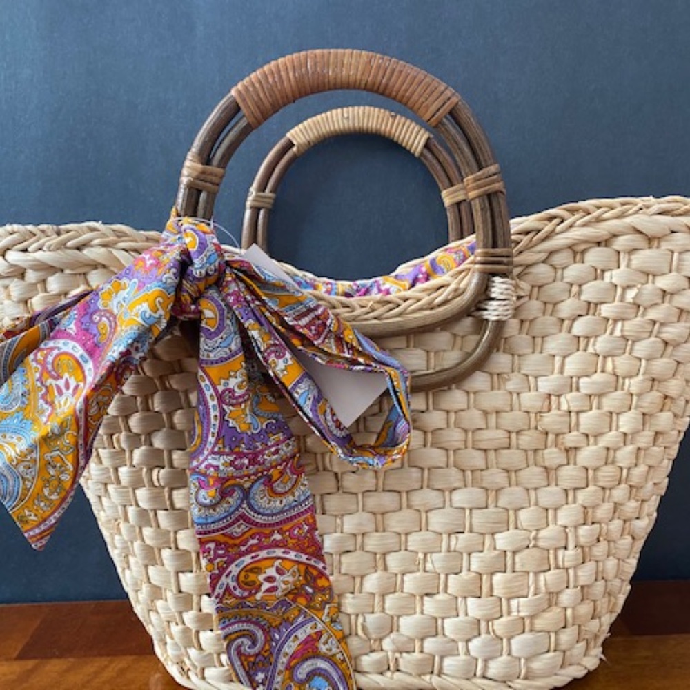 Designer Tote/Handbag by Straw Studios - NWT